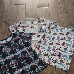 Set of Three Graphic T-Shirts